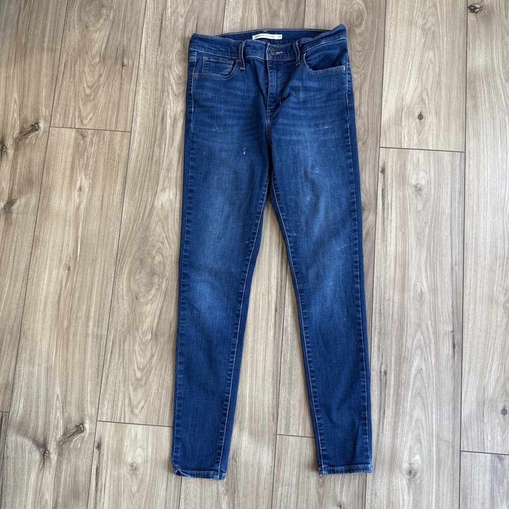 Levi’s Women’s 720 High Rise Super Skinny Dark Wash Denim Jeans Size 29